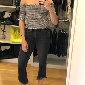 ❌SOLD❌Central Park NY Black Gingham